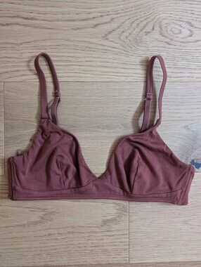 Ysé Paris Triangle Bra Cotton Auburn 90C (34C)